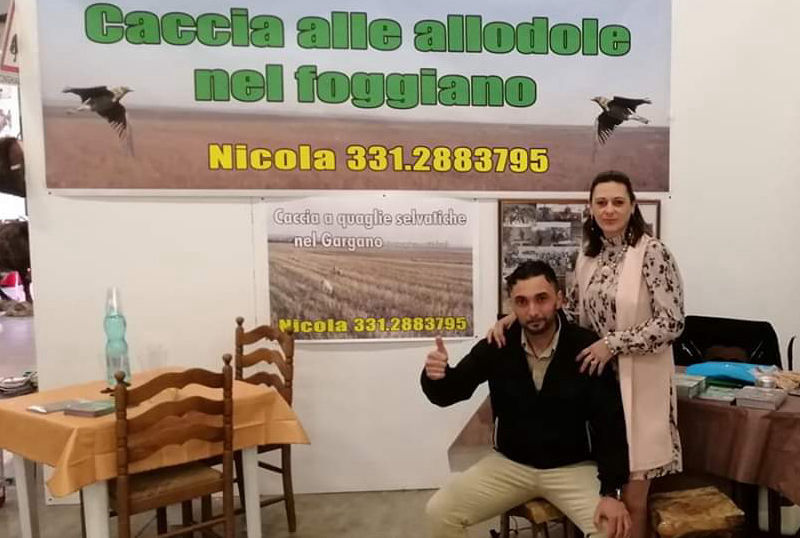 A caccia con Nicola d'Atena quaglia allodola tordi